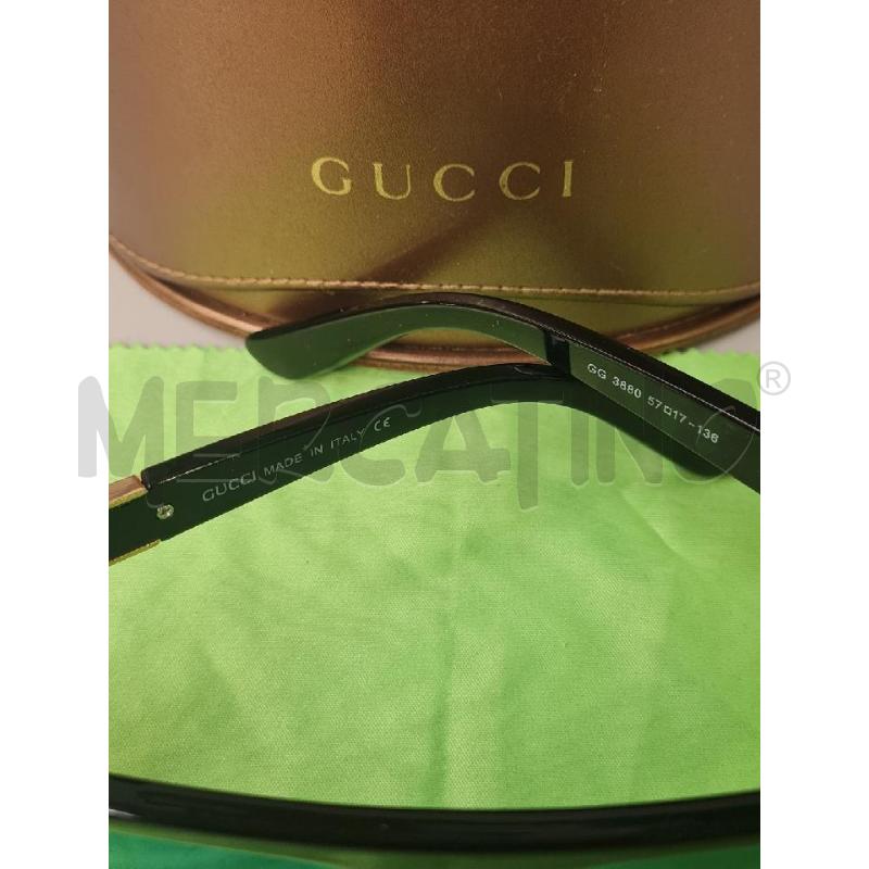 OCCHIALI UOMO GUCCI NERI SPECCHIO | Mercatino dell'Usato Modena 2