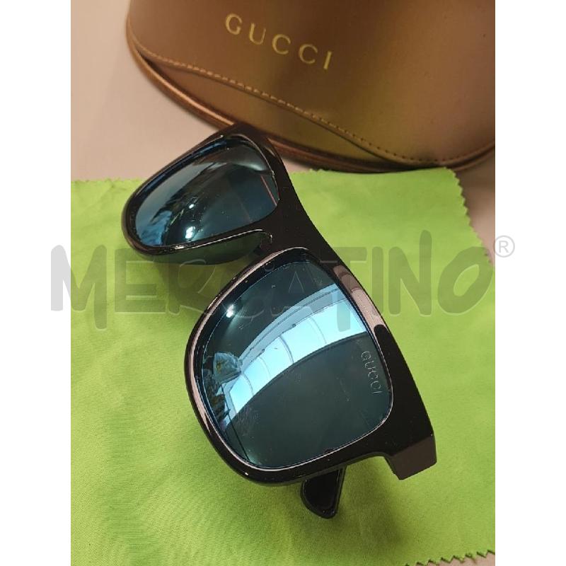 OCCHIALI UOMO GUCCI NERI SPECCHIO | Mercatino dell'Usato Modena 5
