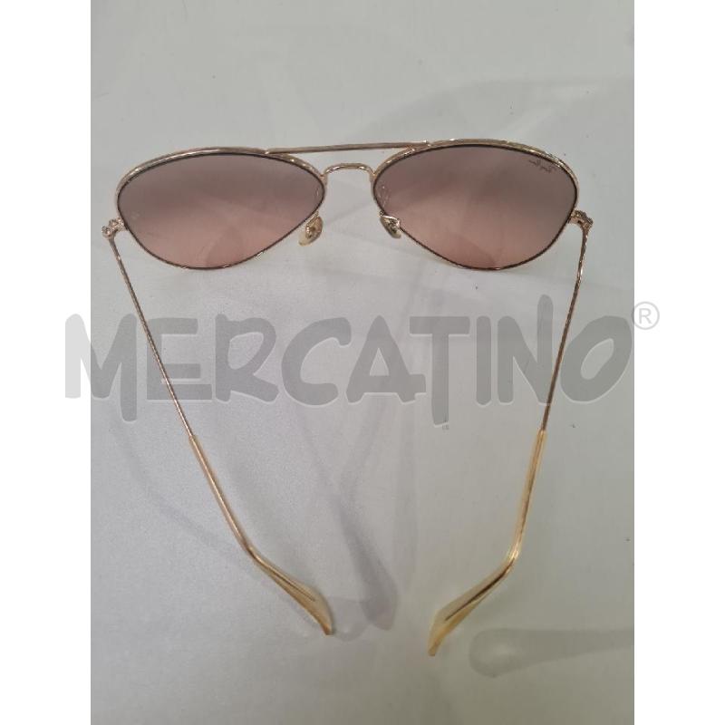 OCCHIALI UOMO RAYBAN DORATI | Mercatino dell'Usato Modena 4