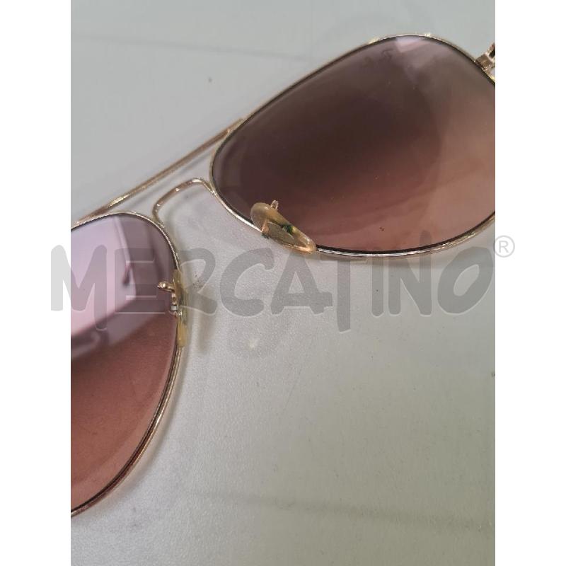 OCCHIALI UOMO RAYBAN DORATI | Mercatino dell'Usato Modena 5