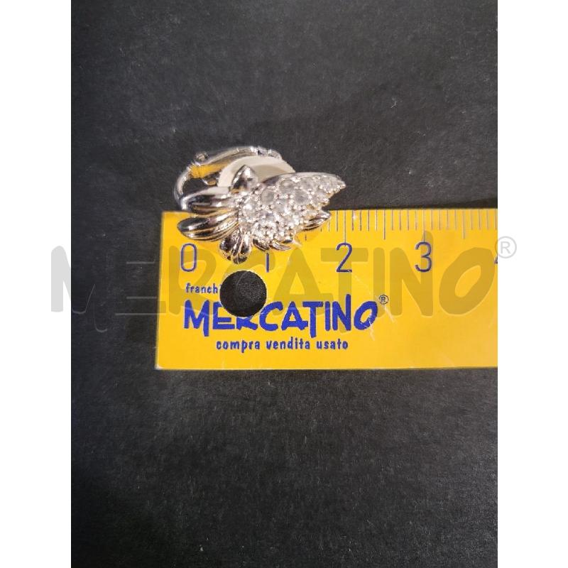 ORECCHINI SWAROVSKI VINTAGE CLIP FIORI | Mercatino dell'Usato Modena 4