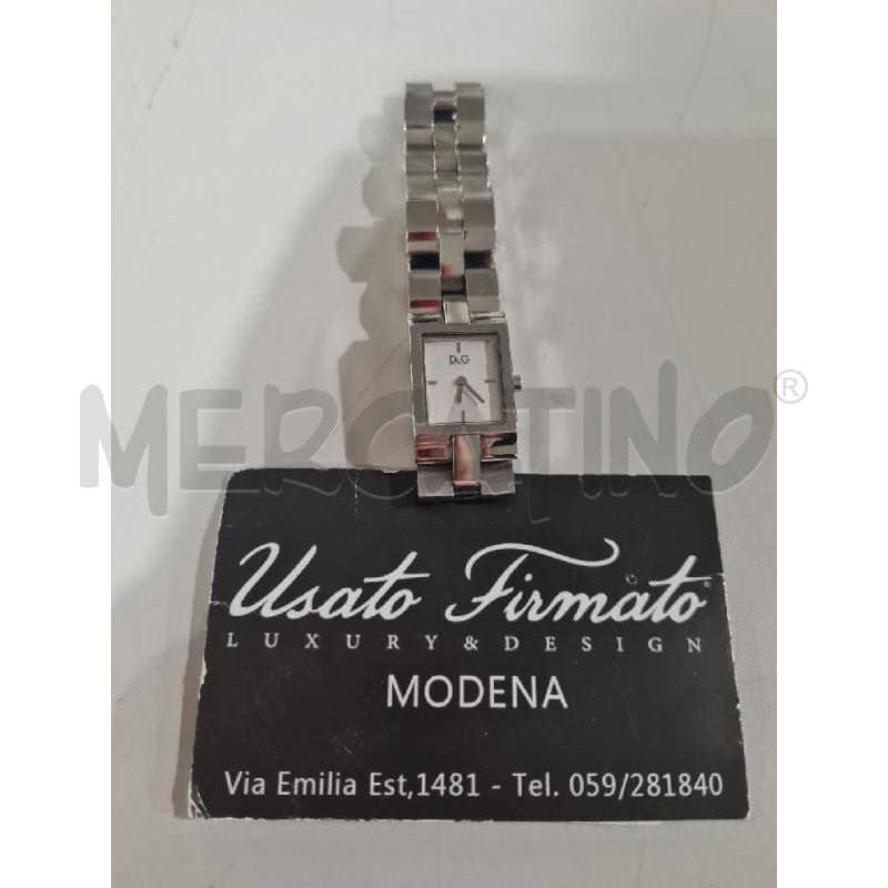OROLOGIO DA DONNA DG QUADR BIANCO | Mercatino dell'Usato Modena 1