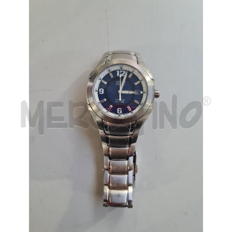 OROLOGIO DA UOMO CITIZEN QUAD BLU | Mercatino dell'Usato Modena 1