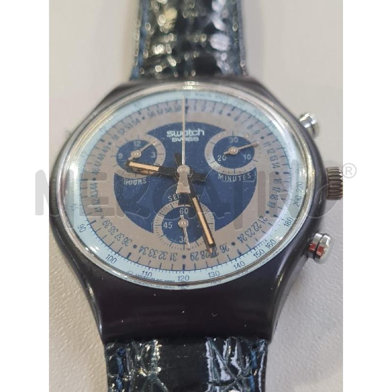 OROLOGIO DA UOMO SWATCH NERO | Mercatino dell'Usato Modena 4