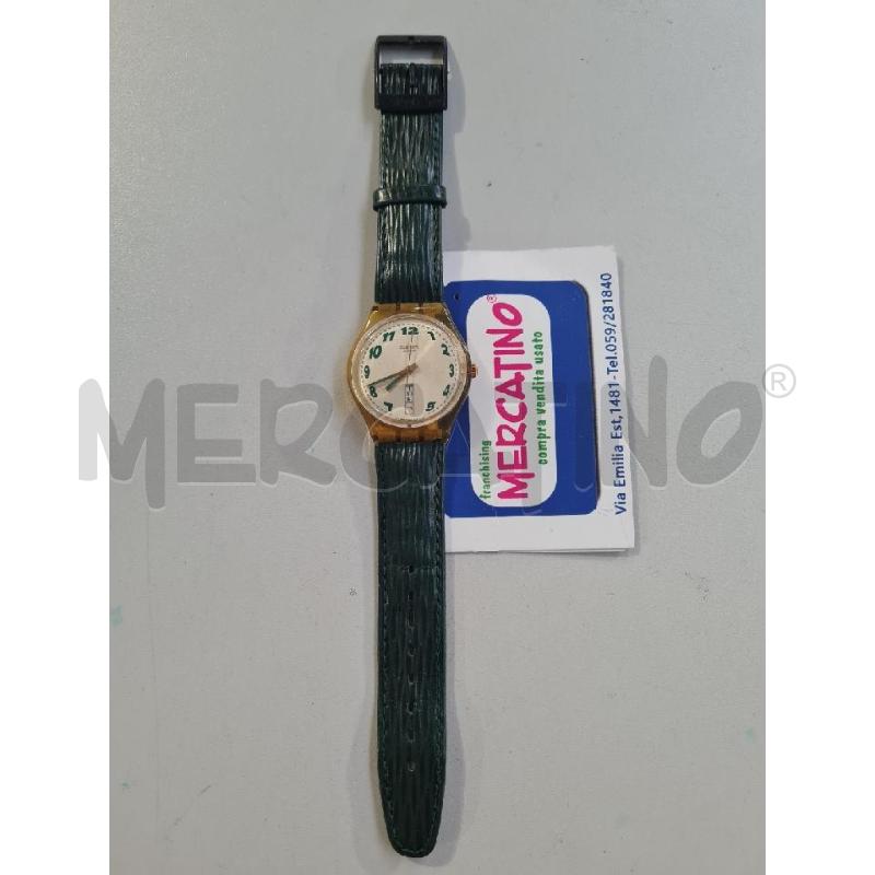 OROLOGIO DA UOMO SWATCH VERDONE | Mercatino dell'Usato Modena 1
