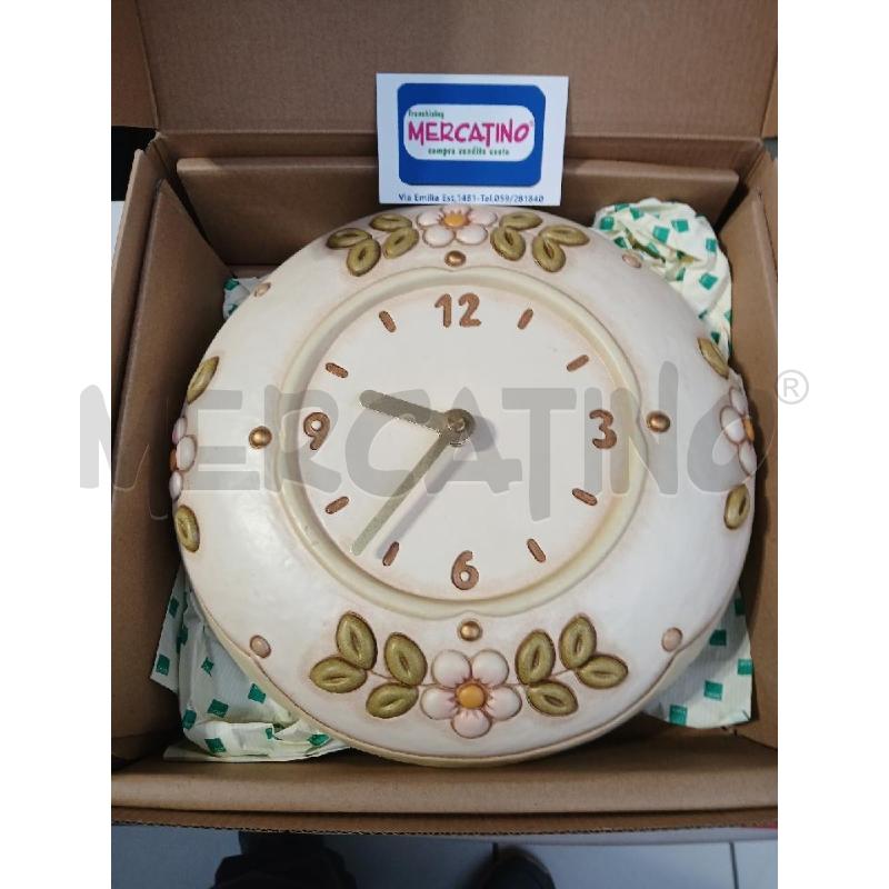 OROLOGIO PRCLL THUN FIORI 26CM TONDO SBECCATURA | Mercatino dell'Usato Modena 1