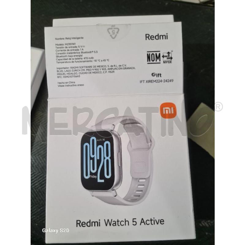 OROLOGIO REDMI WATCH 5 ACTIVE+ CINTURINO MAGLIA METALLO | Mercatino dell'Usato Modena 3