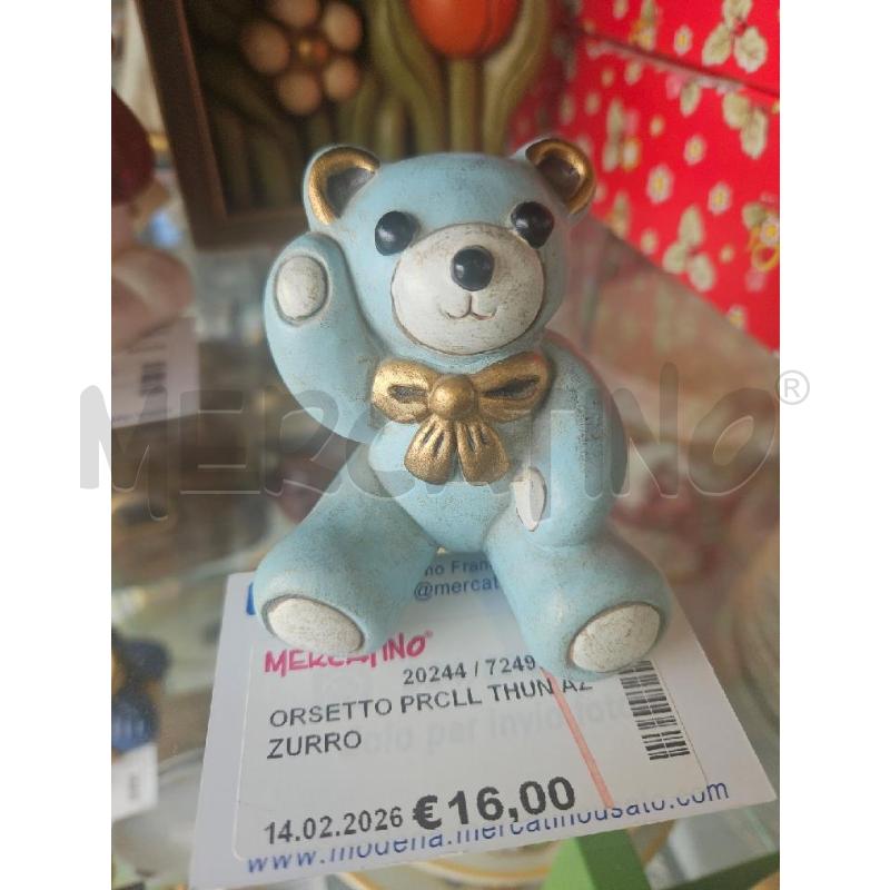 ORSETTO PRCLL THUN AZZURRO | Mercatino dell'Usato Modena 1