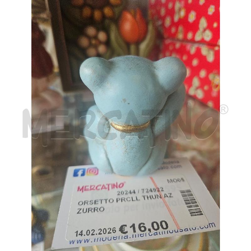 ORSETTO PRCLL THUN AZZURRO | Mercatino dell'Usato Modena 3
