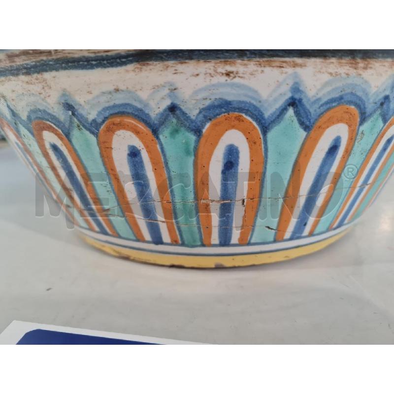 OTRE MAIOLICA DERUTA 50CM CREPA BASE | Mercatino dell'Usato Modena 4