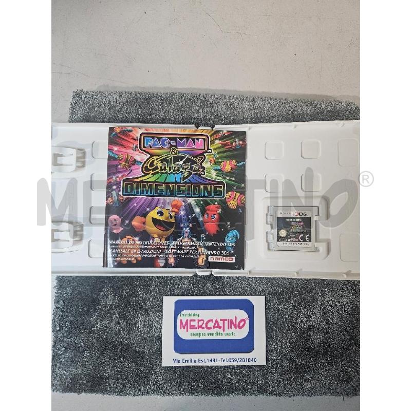 PAC MAN GALAGA DIMENSIONS - NINTENDO 3DS VIDEO GIOCO  | Mercatino dell'Usato Modena 4