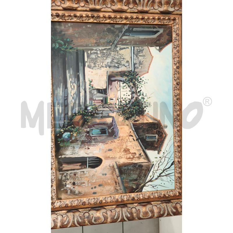 PAESAGGIO OLIO 88X68CM CORNICE LEGNO | Mercatino dell'Usato Modena 3