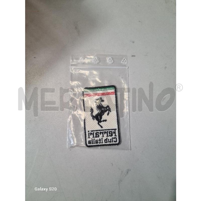 PATCH FERRARI CLUB ITALIA | Mercatino dell'Usato Modena 2