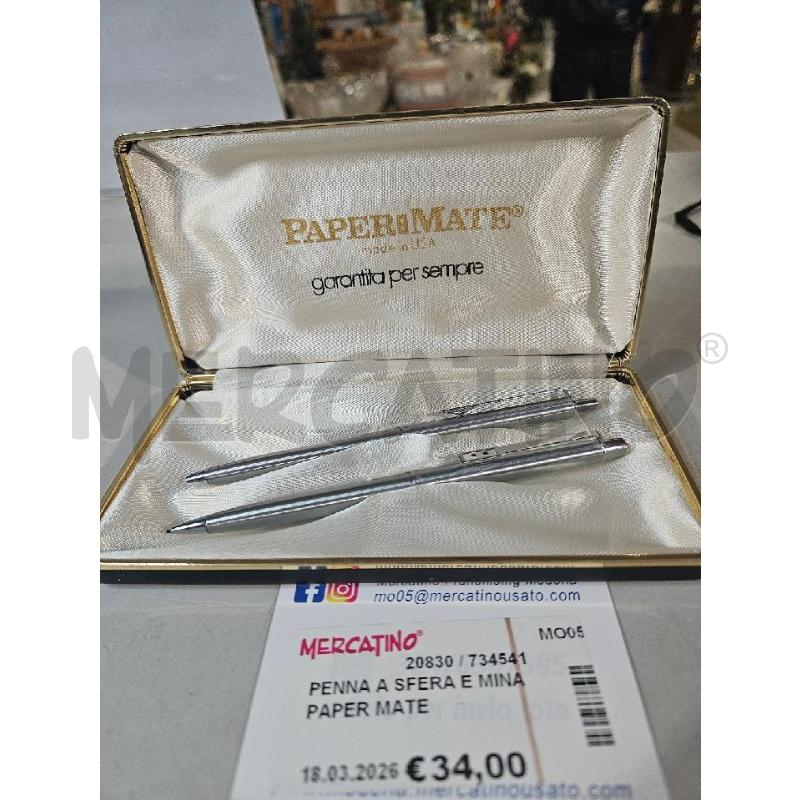 PENNA A SFERA E MINA PAPER MATE | Mercatino dell'Usato Modena 1