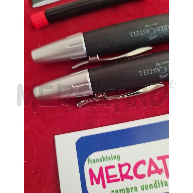 PENNA SET FABER CASTELL PENNA E MATITA ASTUCCIOM ROSSO | Mercatino dell'Usato Modena 4