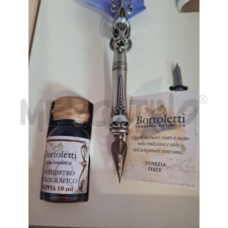PENNA STILOGRAFICA BARTOLETTI PIUMA VIOLA | Mercatino dell'Usato Modena 2