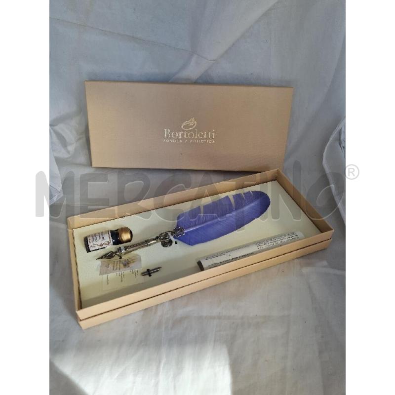 PENNA STILOGRAFICA BARTOLETTI PIUMA VIOLA | Mercatino dell'Usato Modena 3