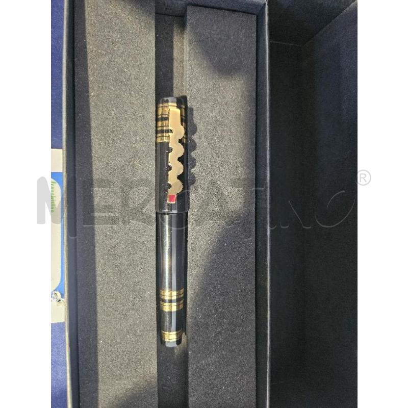 PENNA STILOGRAFICA BOTTEGA TRECCANI PENNINO 18KT  | Mercatino dell'Usato Modena 2