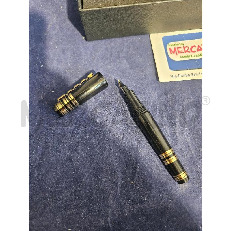 PENNA STILOGRAFICA BOTTEGA TRECCANI PENNINO 18KT  | Mercatino dell'Usato Modena 4