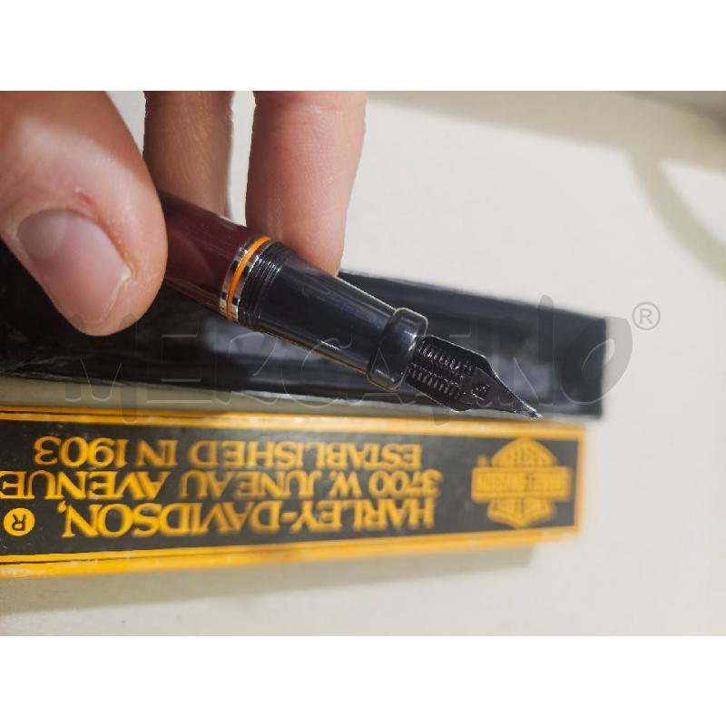 PENNA STILOGRAFICA HARLEY DAVIDSON ROSSO BORDEAUX | Mercatino dell'Usato Modena 2