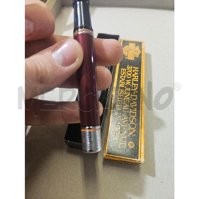 PENNA STILOGRAFICA HARLEY DAVIDSON ROSSO BORDEAUX | Mercatino dell'Usato Modena 3