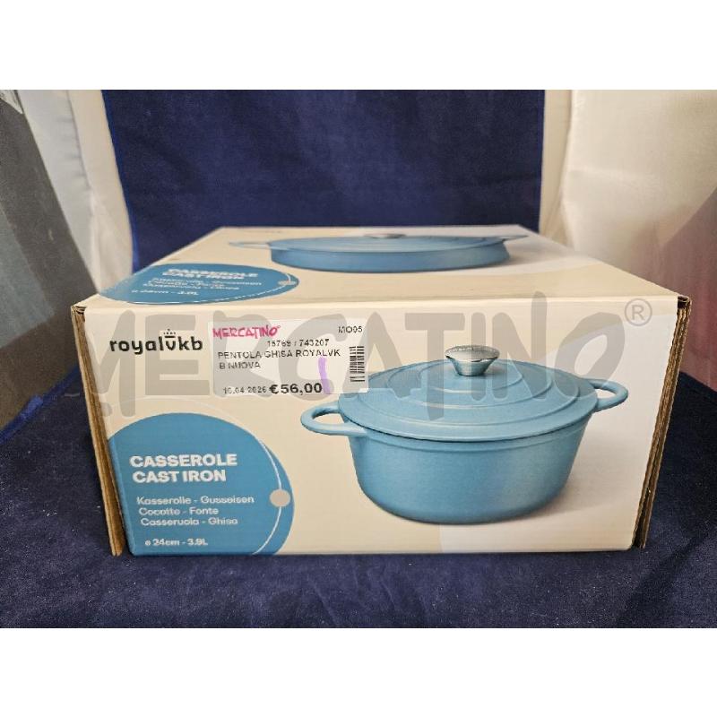 PENTOLA GHISA ROYALVKB NUOVA | Mercatino dell'Usato Modena 1