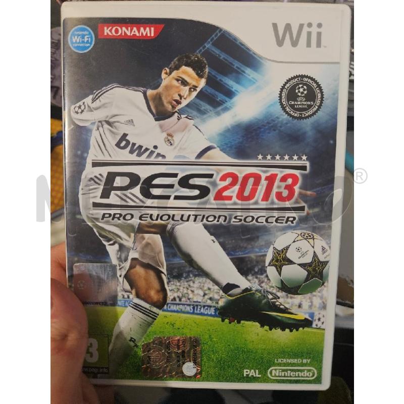 PES2013 - WII VIDEO GIOCO  | Mercatino dell'Usato Modena 1