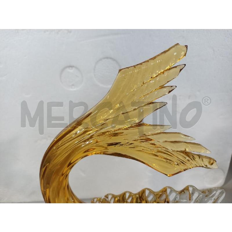 PESCE MURANO DECORATIVO 26X20CM  | Mercatino dell'Usato Modena 4