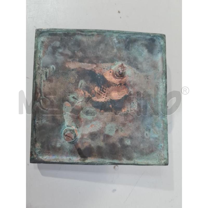 PIASTRA BRONZO BASSORILIEVI ANGELO 10X10CM | Mercatino dell'Usato Modena 3