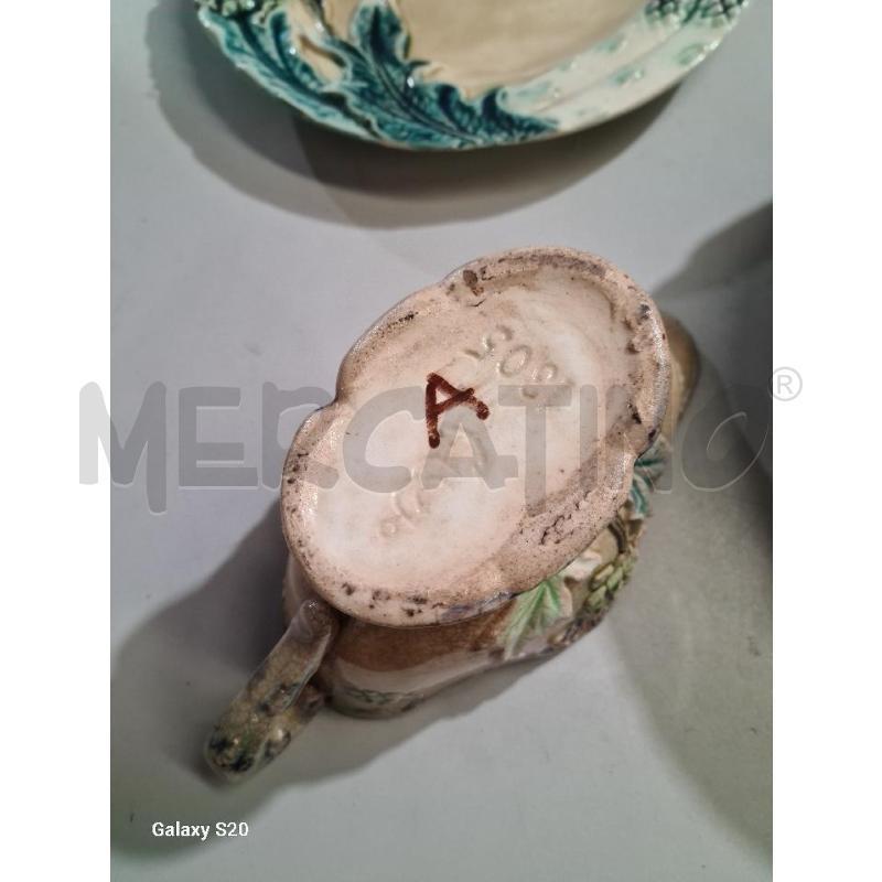 PIATTI PZ. 6+ SALSIERA MAIOLICA FIVES LILLE | Mercatino dell'Usato Modena 3