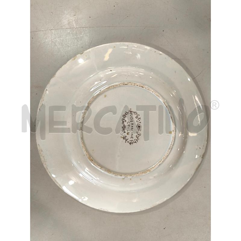 PIATTO ANTICO CER. COLANDINE SCR | Mercatino dell'Usato Modena 3