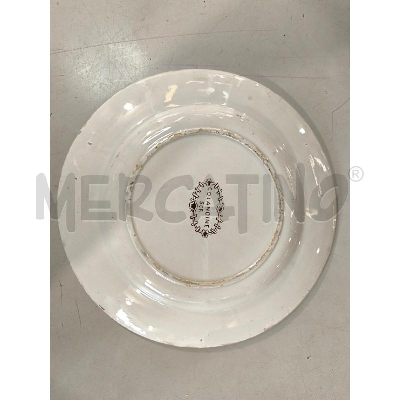 PIATTO ANTICO CER. COLANDINE SCR | Mercatino dell'Usato Modena 4