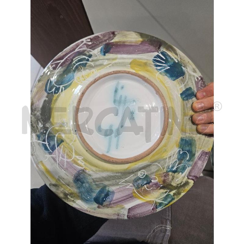 PIATTO CER. UCCELLINO BIANCO 30CM | Mercatino dell'Usato Modena 2