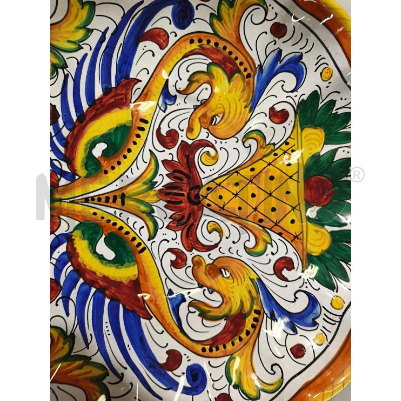 PIATTO DRAGO CER. DERUTA 30CM DECORATIVO | Mercatino dell'Usato Modena 2