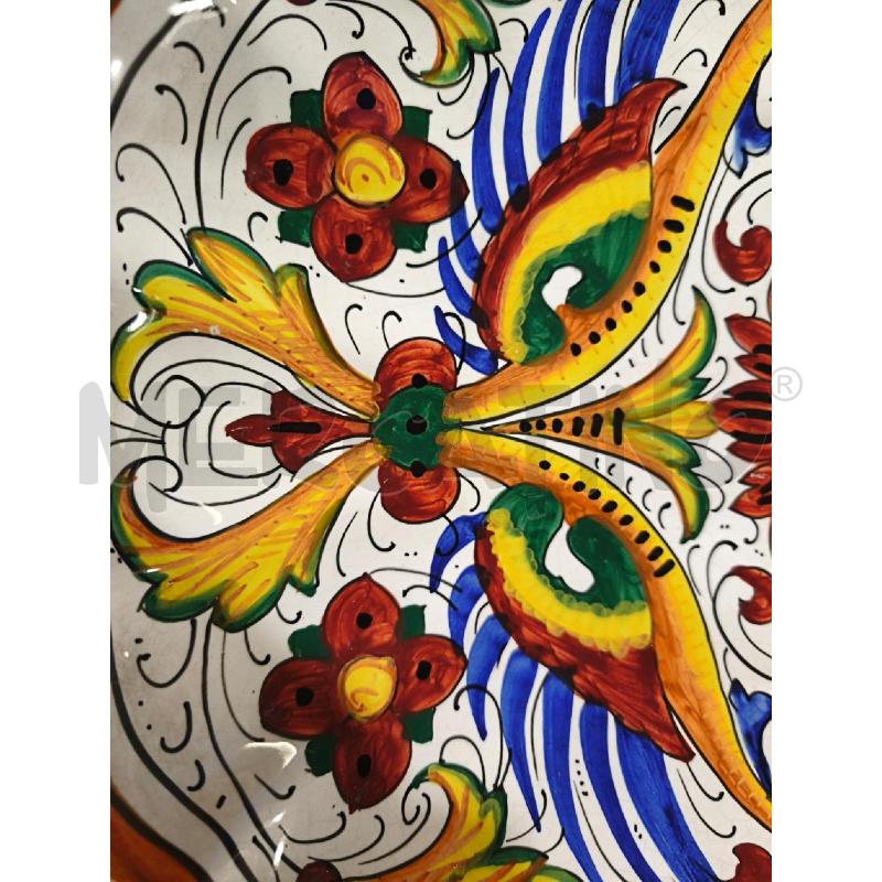 PIATTO DRAGO CER. DERUTA 30CM DECORATIVO | Mercatino dell'Usato Modena 3