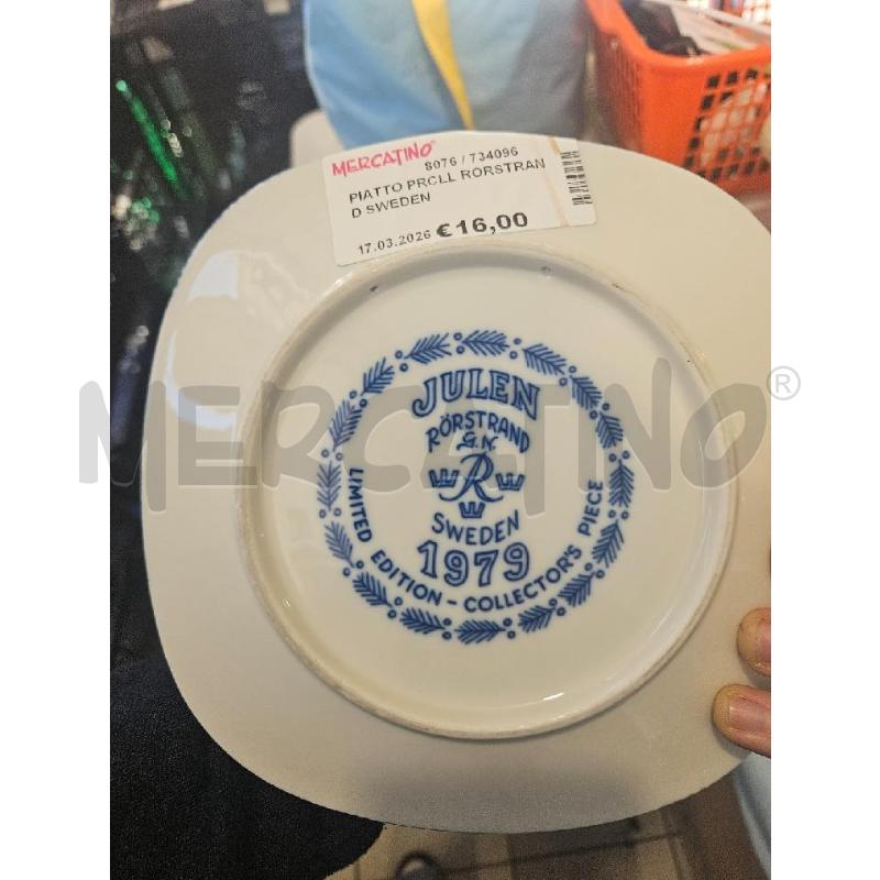 PIATTO PRCLL RORSTRAND SWEDEN | Mercatino dell'Usato Modena 2