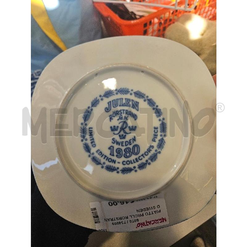 PIATTO PRCLL RORSTRAND SWEDEN | Mercatino dell'Usato Modena 2
