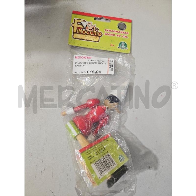 PINOCCHIO LEGNO GIOCHI PREZIOSI | Mercatino dell'Usato Modena 1