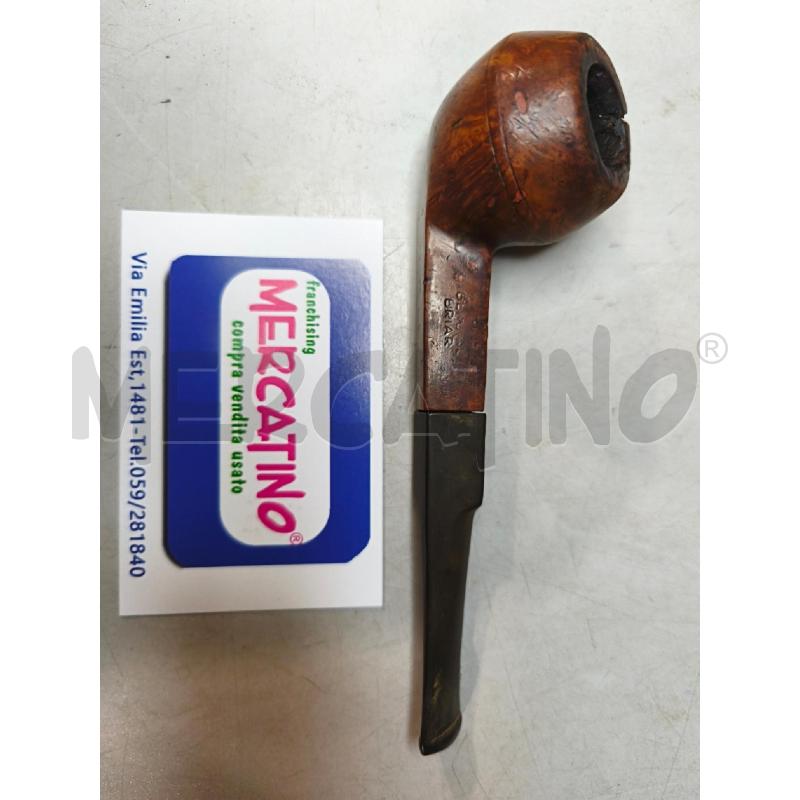 PIPA GENUINE BRIAR DANNEGGIATA 14X4CM FUMATA | Mercatino dell'Usato Modena 1