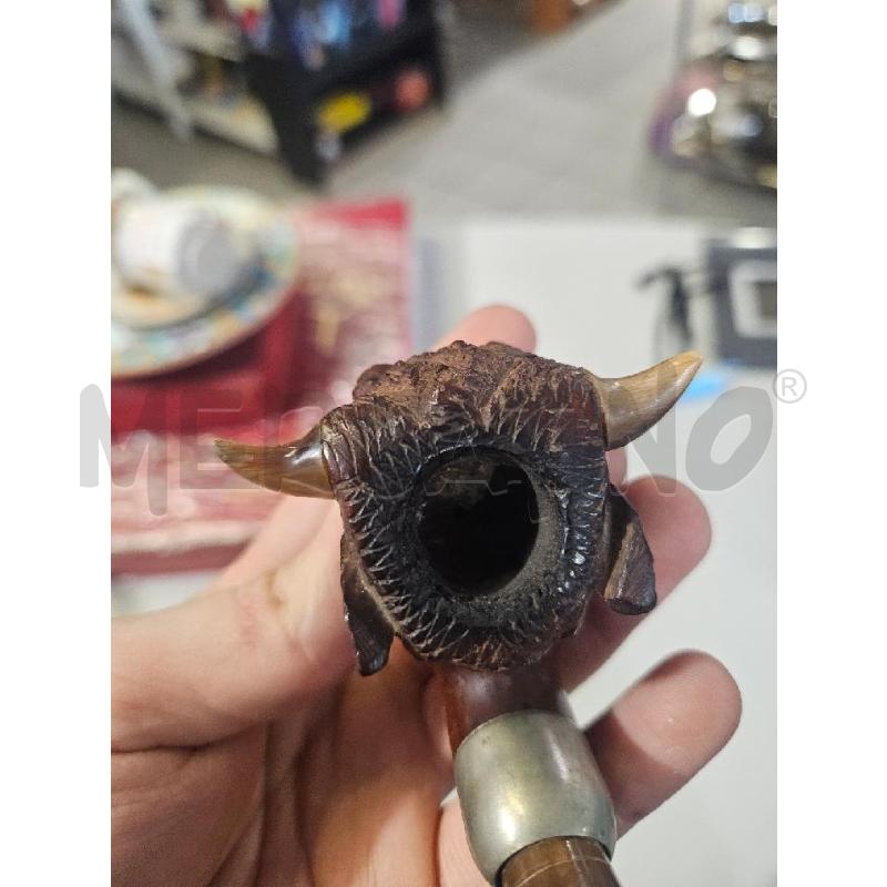 PIPA RJ PARIS BUFALO FUMATA 16X6CM | Mercatino dell'Usato Modena 4