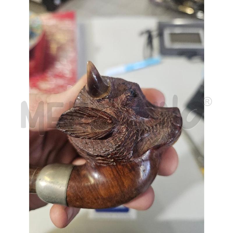 PIPA RJ PARIS BUFALO FUMATA 16X6CM | Mercatino dell'Usato Modena 5