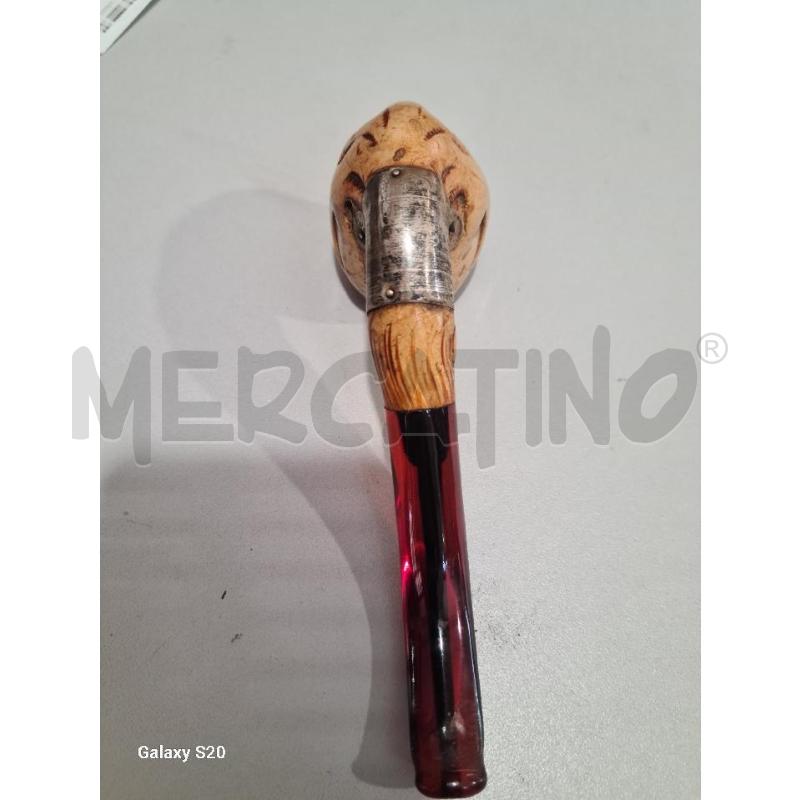 PIPA SCHIUMA DI MARE ARTIGLIO FUMATA ### 14X5CM | Mercatino dell'Usato Modena 2