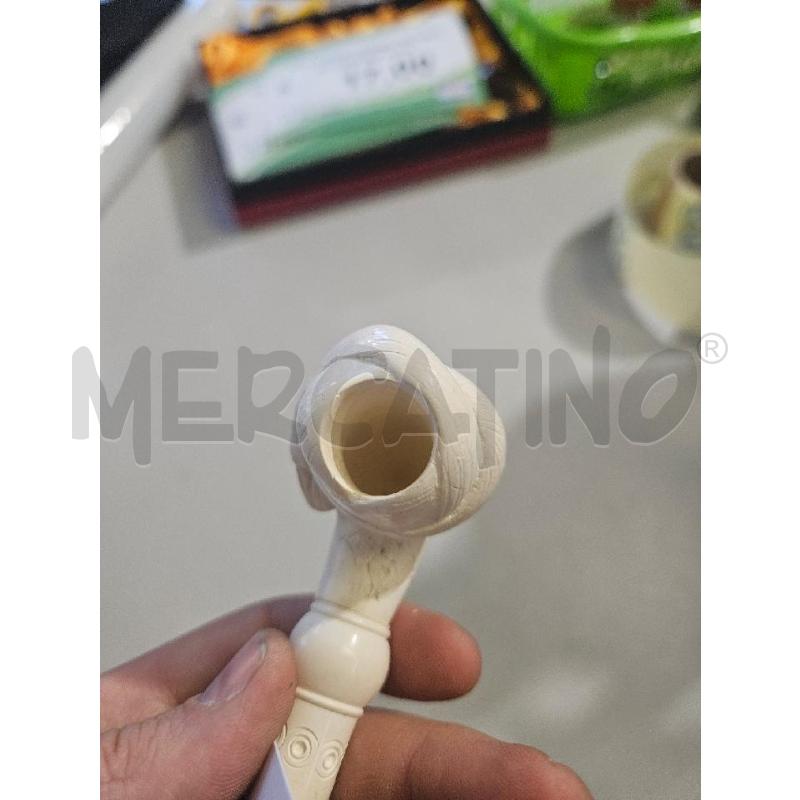 PIPA SCHIUMA DI MARE SULTANO 16X5CM BOCCHINO NERO | Mercatino dell'Usato Modena 4