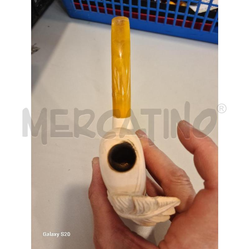PIPA SCHIUMA DI MARE SULTANO FUMATA CON CUSTODIA | Mercatino dell'Usato Modena 3