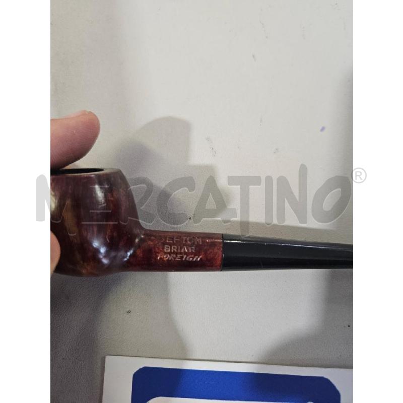 PIPA SEFTON BRIAR FOREIGN FUMATA 14X3CM | Mercatino dell'Usato Modena 2