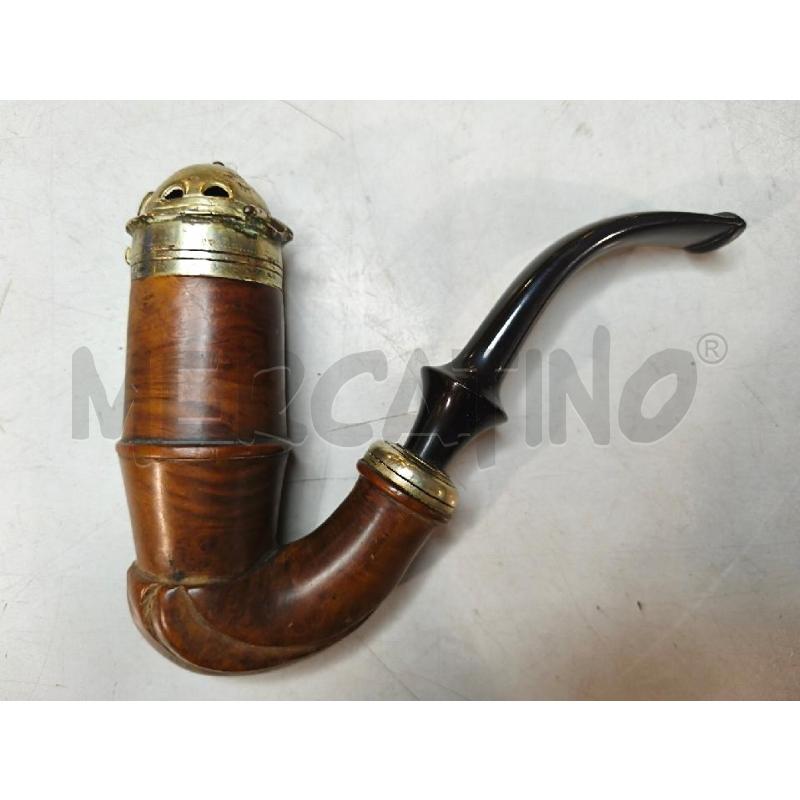 PIPA TIROLESE LEGNO 13X10CM FUMATA | Mercatino dell'Usato Modena 2