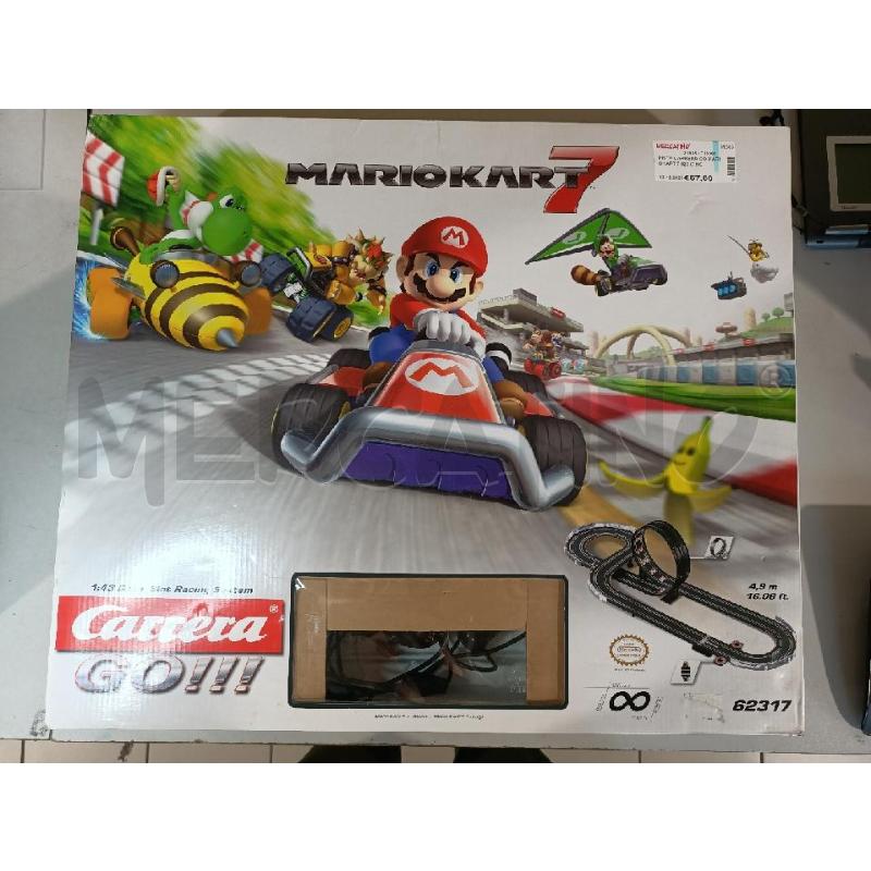 PISTA CARRERA GO MARIOKART 7 62317 NON TESTATA | Mercatino dell'Usato Modena 1