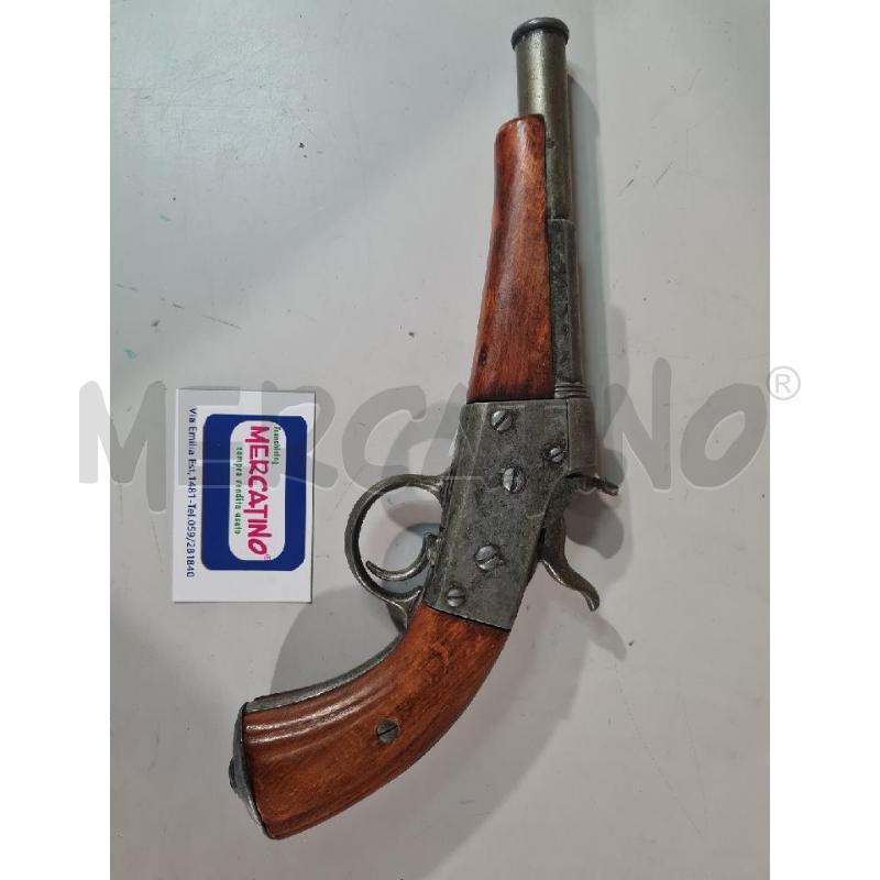 PISTOLA DECORATIVA LEGNO MET. 33CM | Mercatino dell'Usato Modena 1