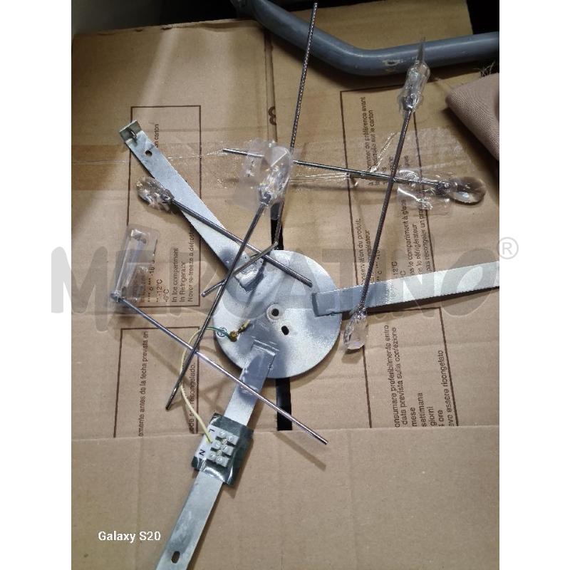 PLAFONIERA BRILLIANT MET. E CRIST. 46CM | Mercatino dell'Usato Modena 4