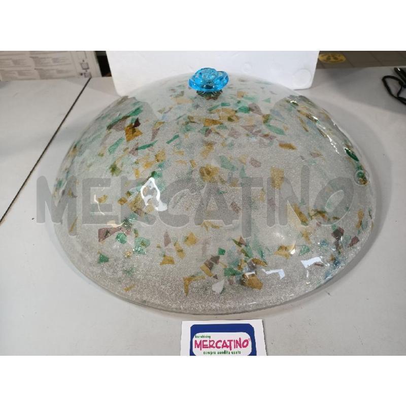 PLAFONIERA MURANO 50CM  ARLECCHINO | Mercatino dell'Usato Modena 1